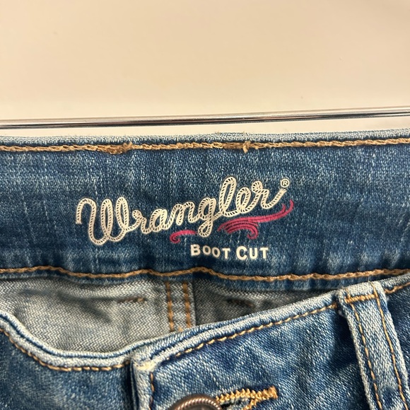 Wrangler Mae Mid Rise Bootcut Jeans - Picture 5 of 7